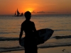 Skimboarder