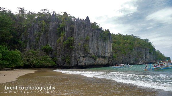Landing point going to the Underground River