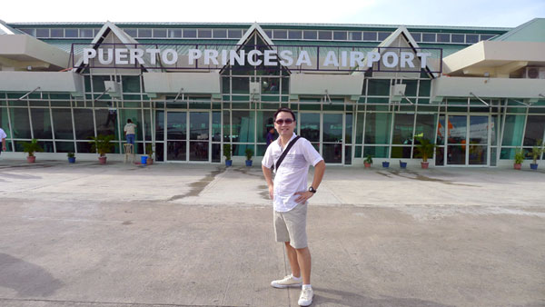 At the airport At the airport
