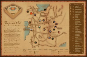 Viaje Del Sol Map