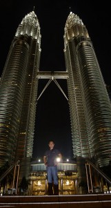 Brent with KLCC