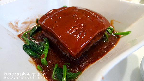 Stewed Pork over preserved vegetables