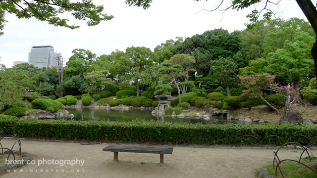 Zen garden in the City