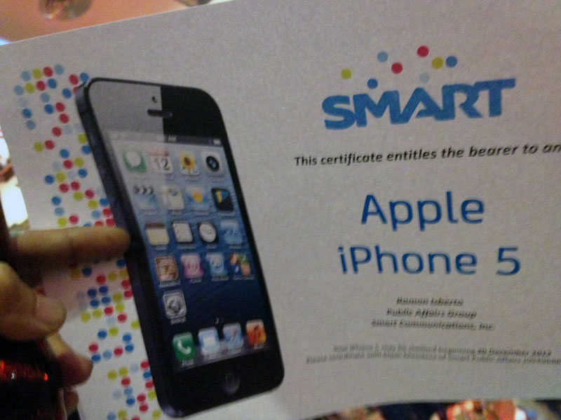 iPhone5 Certificate